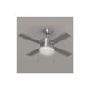 Cecotec ventilateur de plafond avec lampe energysilence aero 450. 50 w, diamètre de 106 cm (42") avec 4 pales réversibles