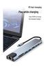 8-in-1 USB-C Hub: Type-C To HDMI, Network Card Converter, Multifunctional Dock