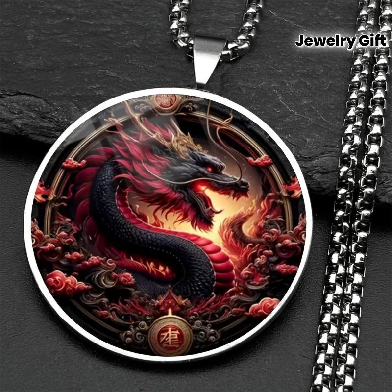 Domineering Oriental Dragon Trend Versatile Necklace Pendant