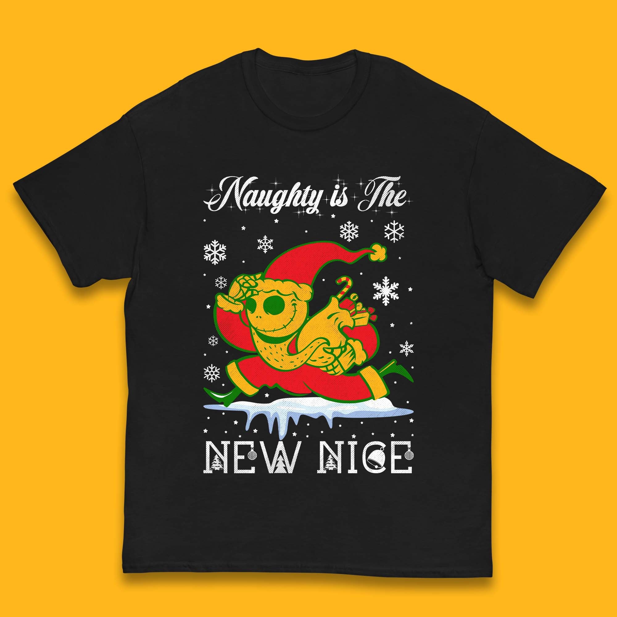 Santa Jack Skellington Christmas Kids T-Shirt 120