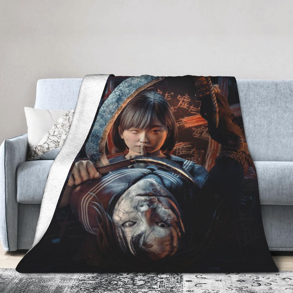 Silent Hill f Game Poster Blankets Quality Super Warm Throw Blanket Autumn Kids Home Decor Fashion Bedspread