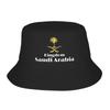 Kingdom Saudi Arabia Bucket Hats for Unisex Women Vocation Saudi National Day  Bob Hat for Hiking Caps