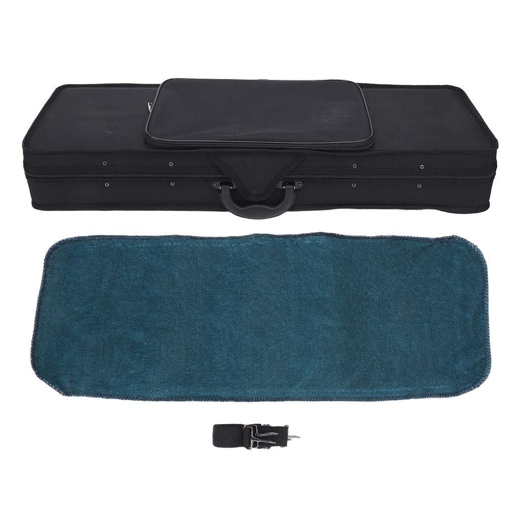 Violin Box 3 4 Size Oxford Cloth Multifunctional Lightweight Hard Shell Violin Case