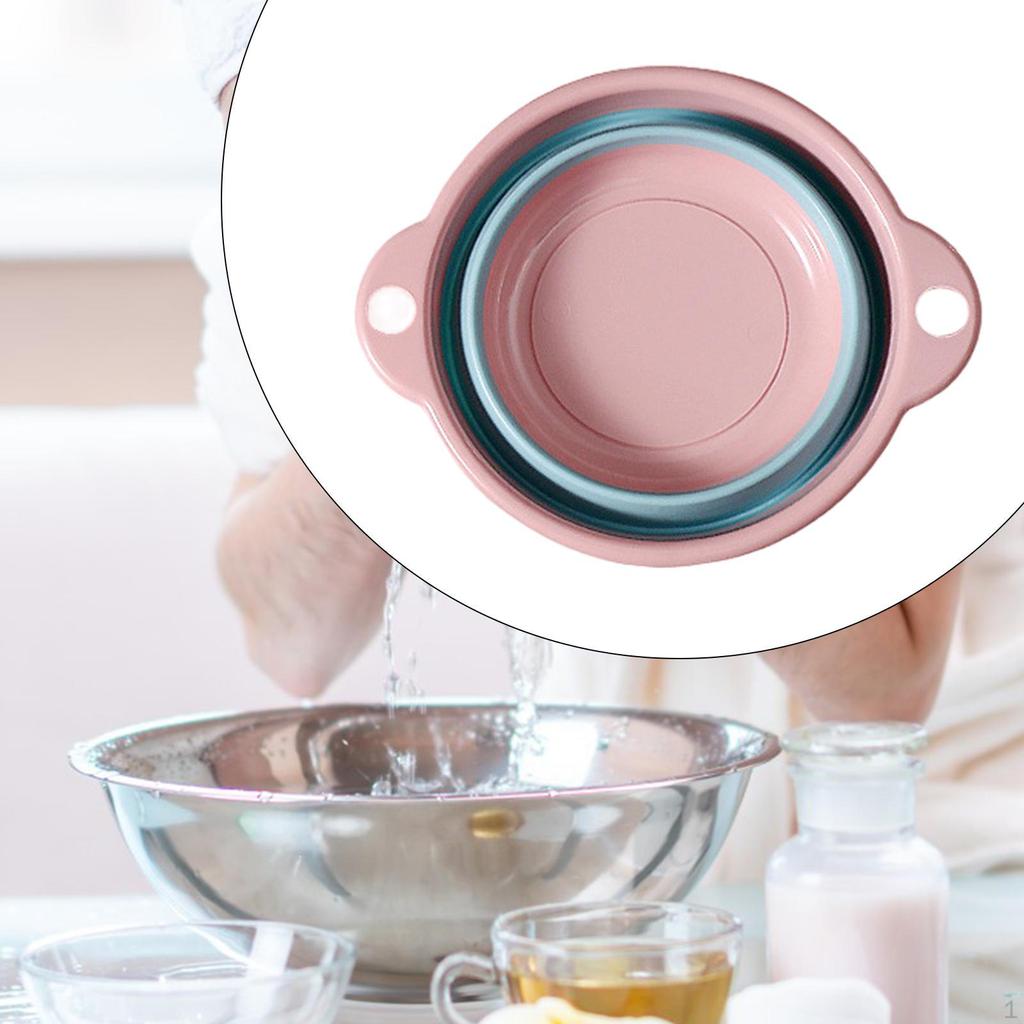 Collapsible Washbin for Camping And Laundry Needs