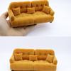 1/20 1/25 1/30 Scale Miniature Sofa Model Figure With Pillow Cushion For Doll House Enthusiasts And Craft Model Project