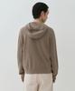 MUSINSA STANDARD Washable Supima Cotton Knit Hooded Zip-Up [Heather Beige]