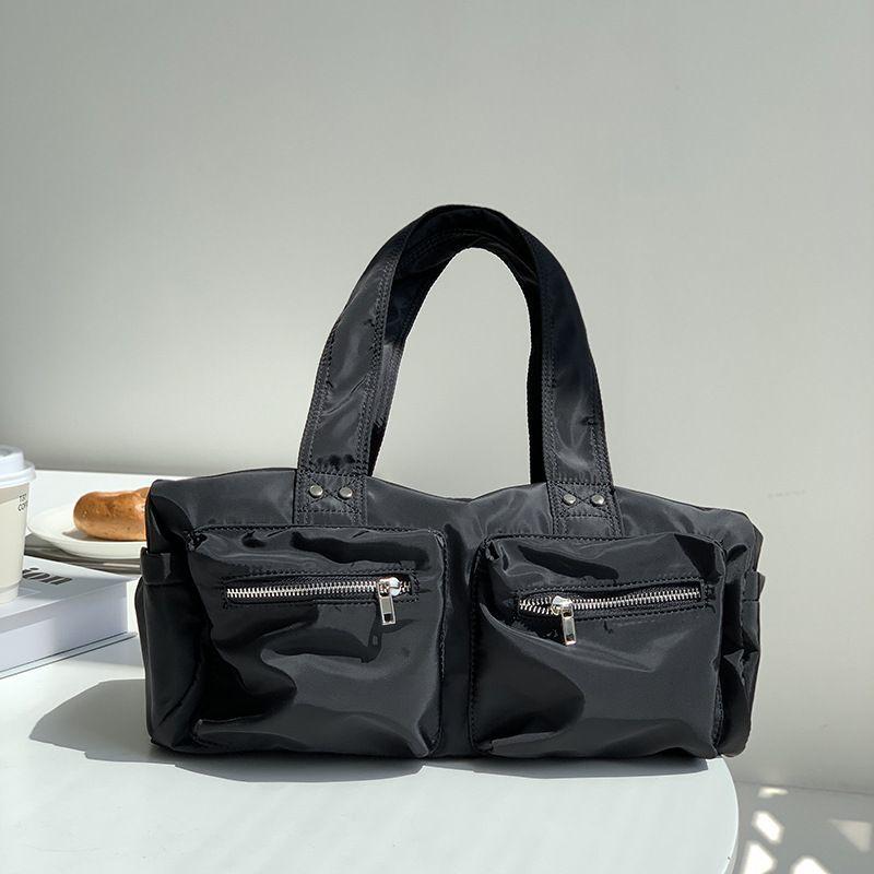 Nylon Bag Women Korean Fashion Multi-pocket Fashion Simple High-Capacity Shoulder Bag Handbag Office Lady