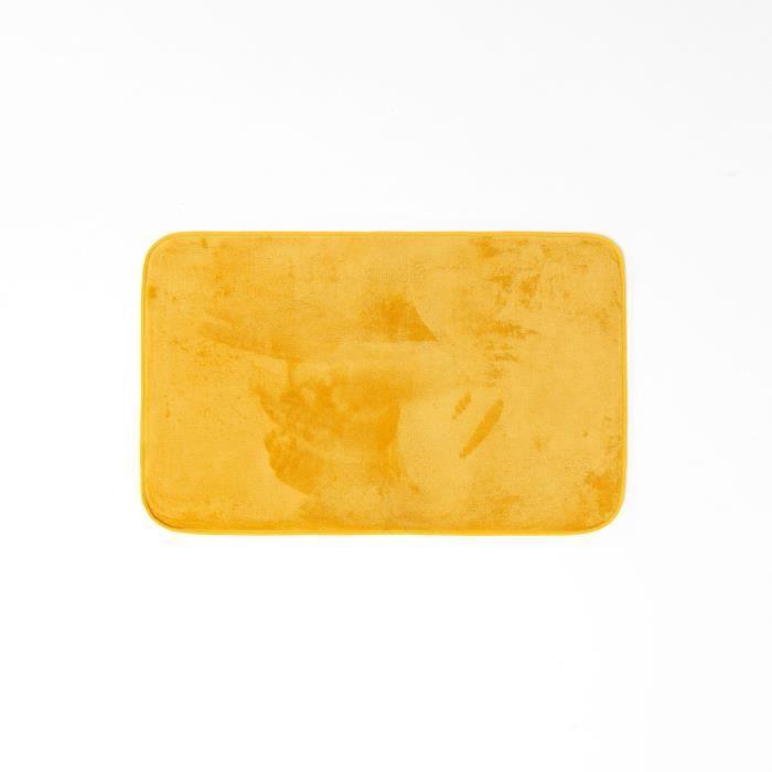 Tapis - Flanoux Jaune - 50x80cm - Rectangulaire - Intérieur - Entrée