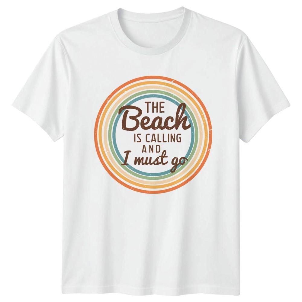 The Beach Is Calling And TShirt Coastal Vacation Beach Summer Gift For Him S