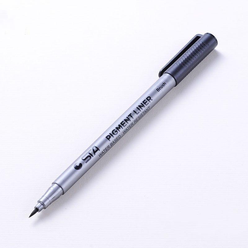 1 PC Porous-Point Pens Pigment Liner Micron Ink Marker Pen Different Tip Black Fineliner Sketching Pens Art Supplies