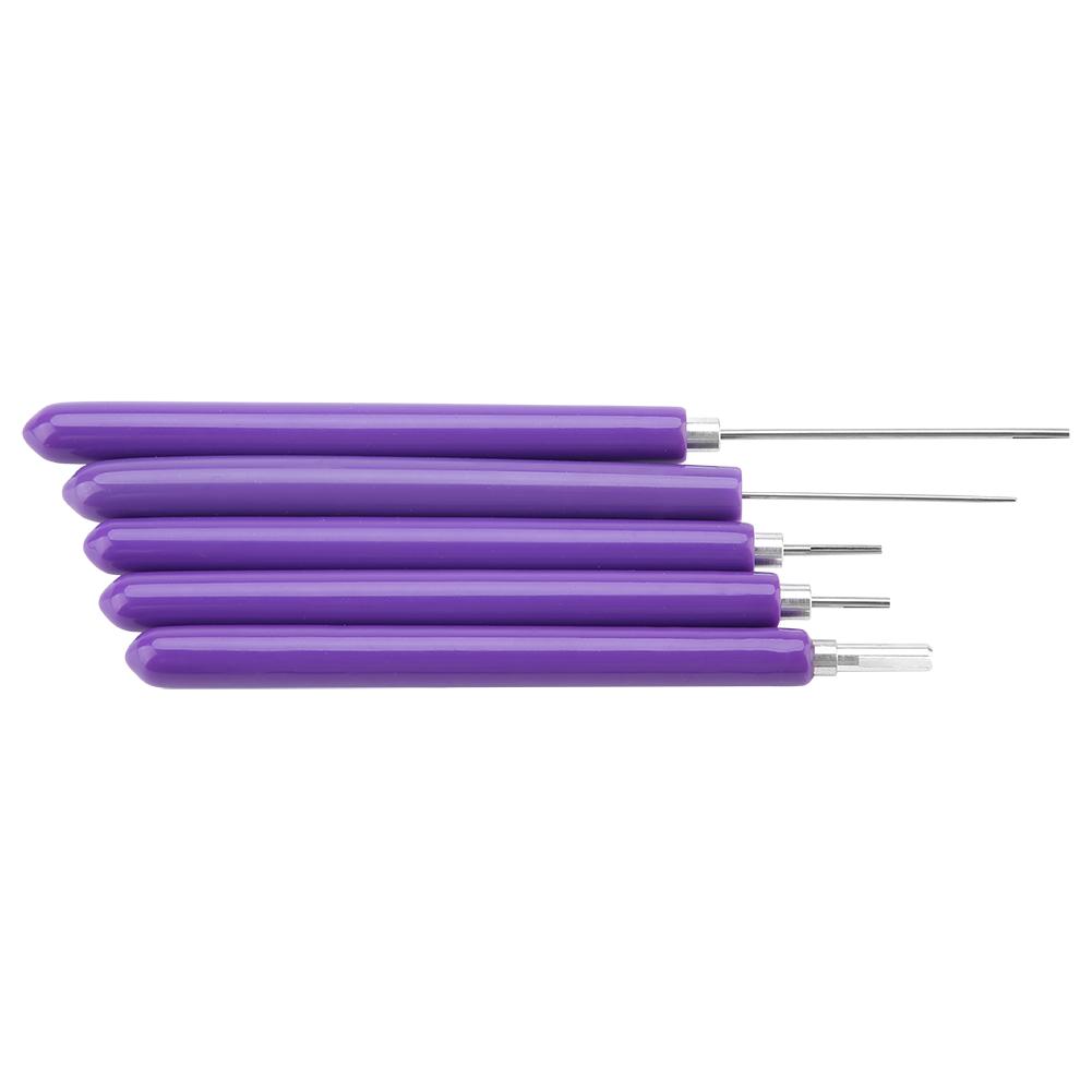 Paper Quilling Tools Set, Slotted Tools 5 Sizes   Quilling Paper Craft with Tweezers Curling for Beginners Making 3D Flowers Decorations