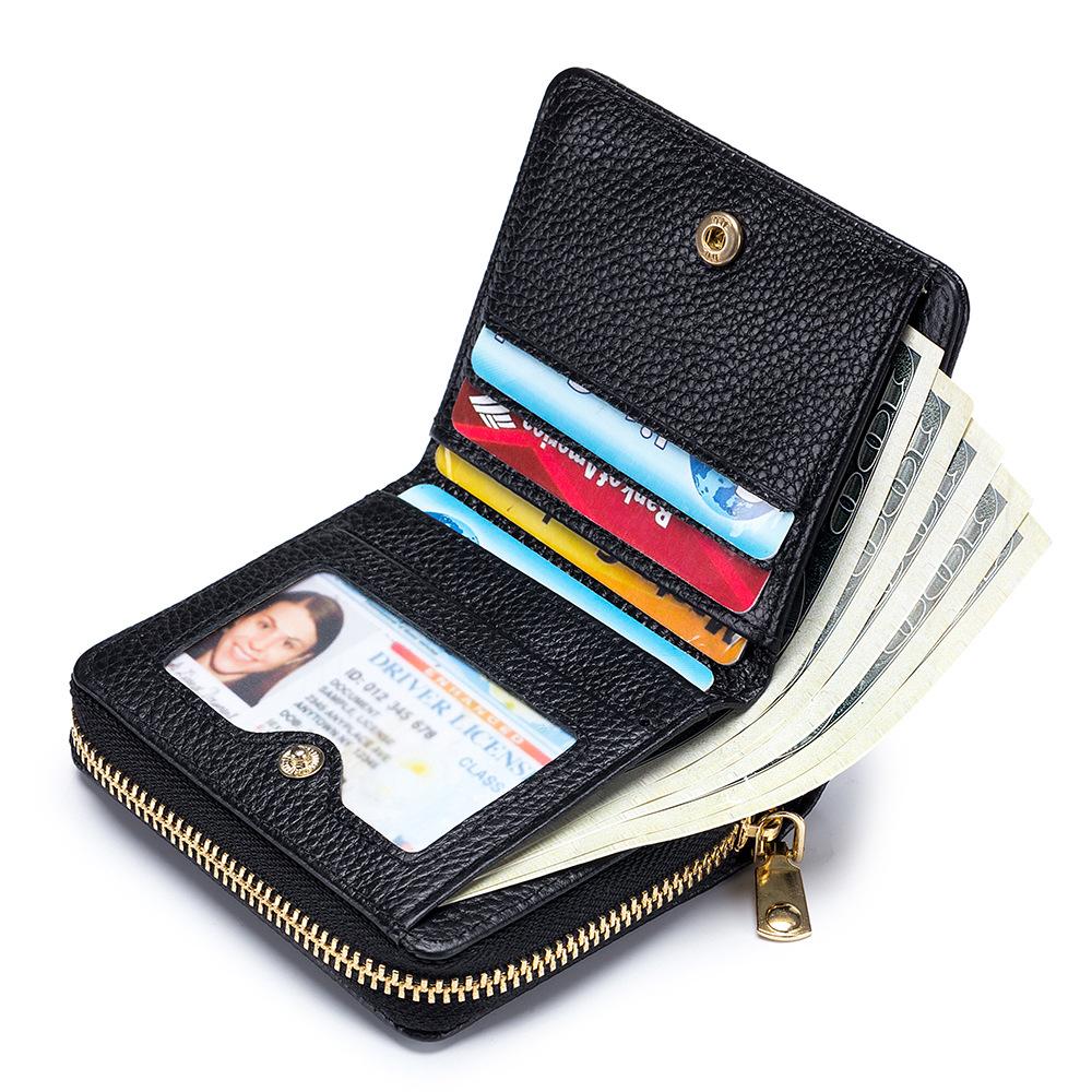New short wallet women's fashion large-capacity change bag card bag wallet integrated storage bag women's bag