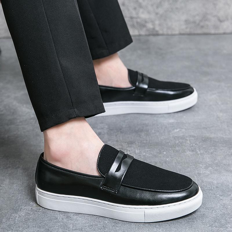 British Style Designer Fashion Casual Leather Business Loafers Classic Handmade Casual Dress Walking Shoe Party Wedding Footwear
