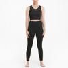 Puma Studio High Waist Cropped Leggings Women Bottoms Black 520231-01