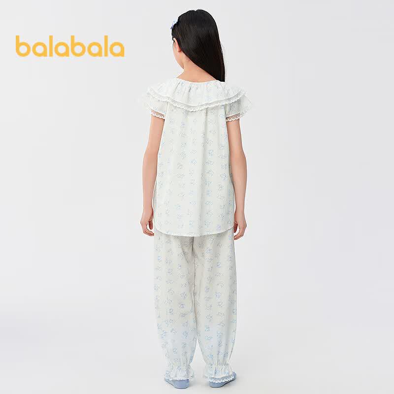 Balabala Kids' Bamboo Fiber Summer Pajama Set