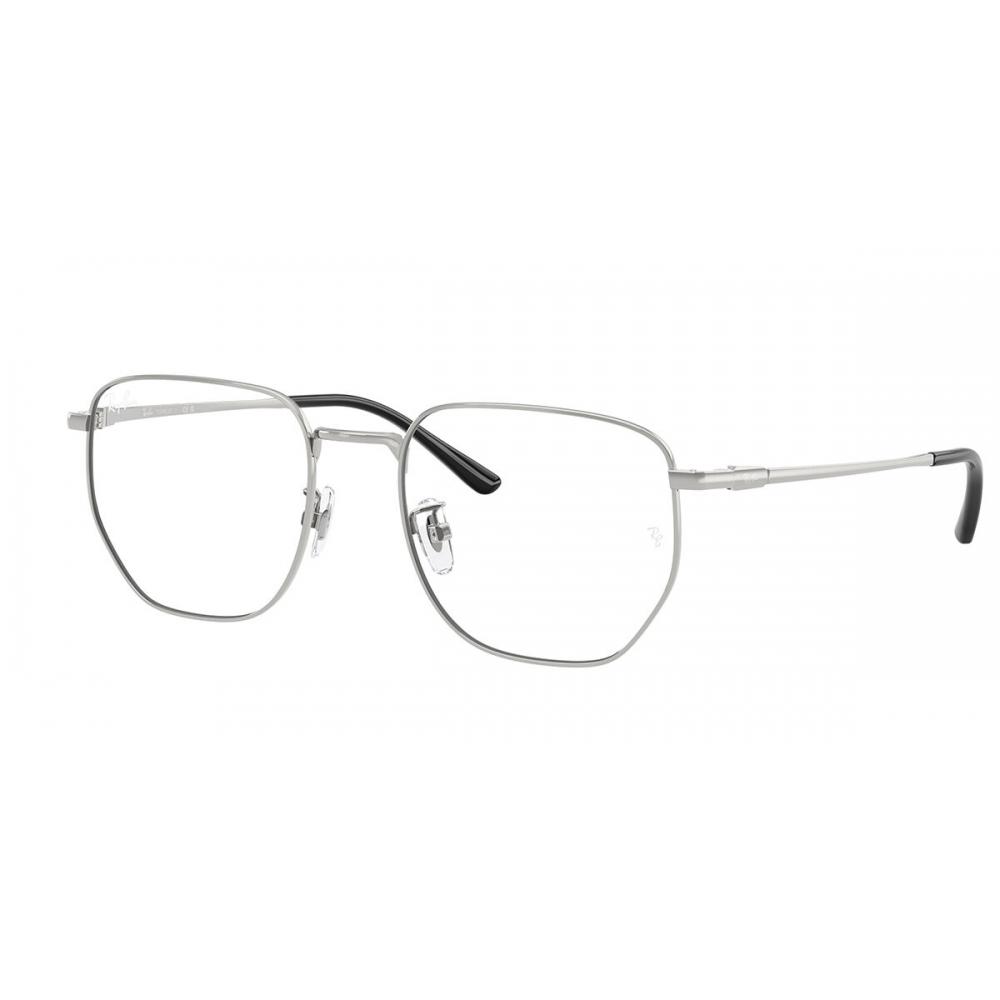 

Ray Ban Unisex Rx8776d Asian Fit Eyeglasses 1002 Silver/53-19-145