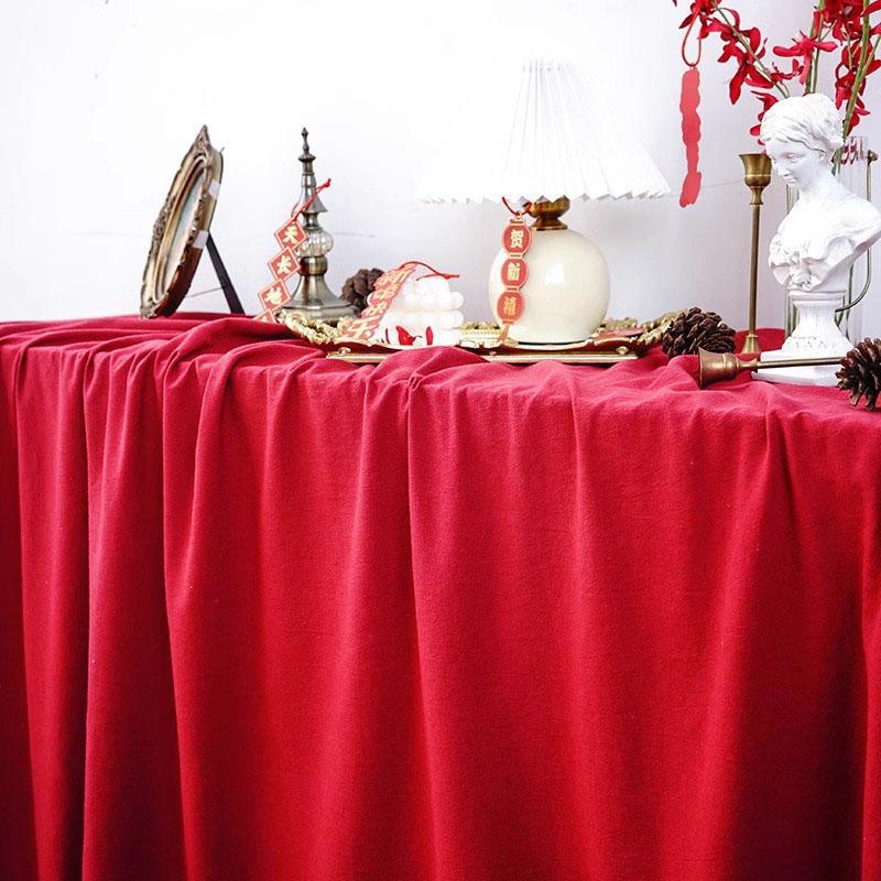 Pure Cotton Fabric Washed Imitation Cotton and Linen Fabric Chinese Style Pleated Cloth DIY Hanfu Dress Pants Material Wide135cm