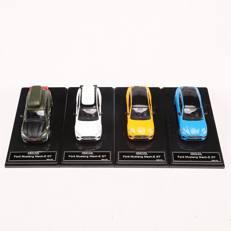 GCD 1:64 Mustang Mach-E GT Alloy Car Diecasts & Toy Vehicles Car Model Miniature Scale Model Car For Children