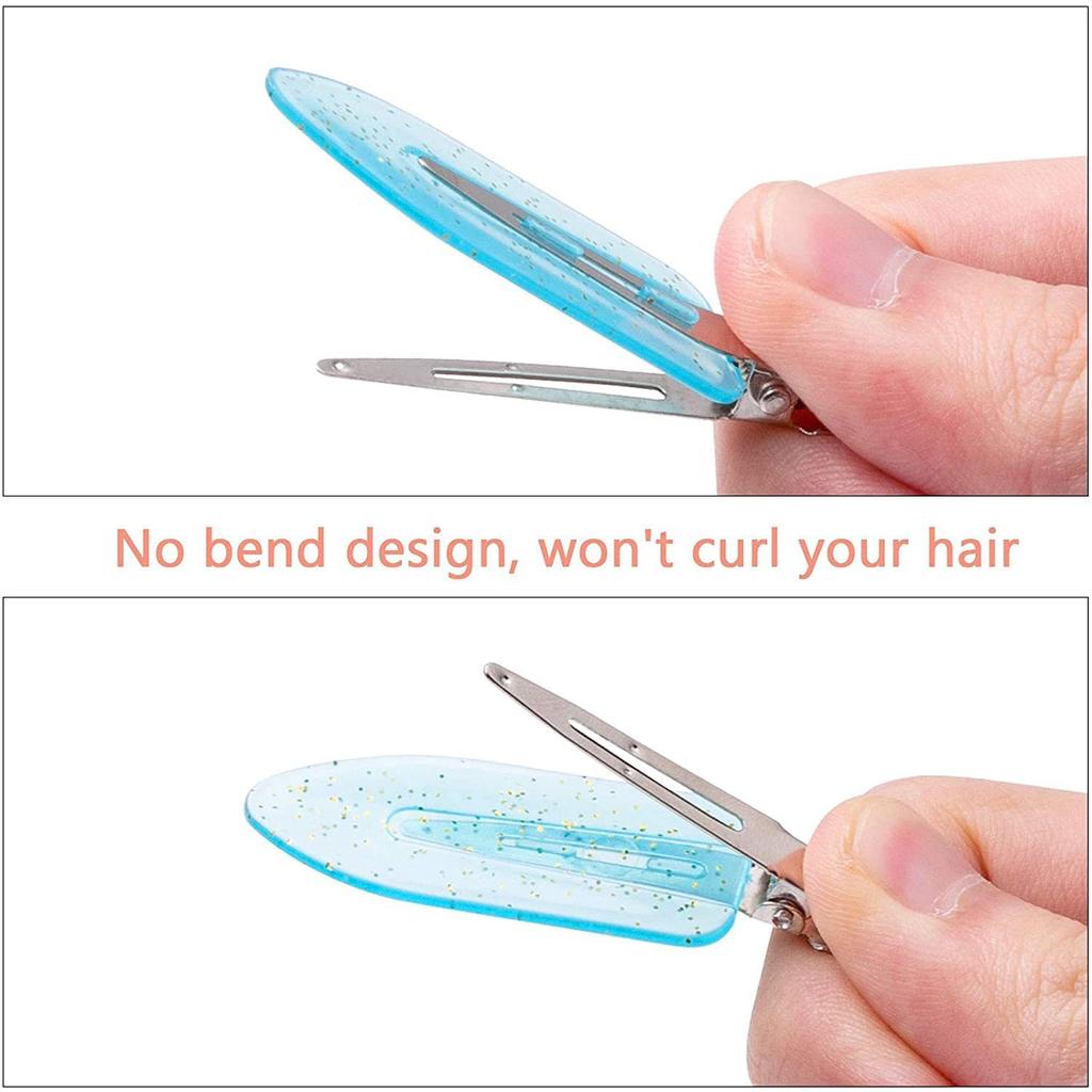 10/20PCS No Trace Hair Clips Handmade DIY Homemade Cream Gel Material Duckbill Clip Bottom Clip Bangs Clip Wash Side Clip Female