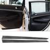 2Pcs Carbon Fiber Rear Door Panel Cover Trim For Infiniti G37 Sedan 2010-2013