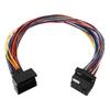 PQ Extension Adapter Cable 40 Pins Universal Stable Performance Car Radio Wire Harness 60cm