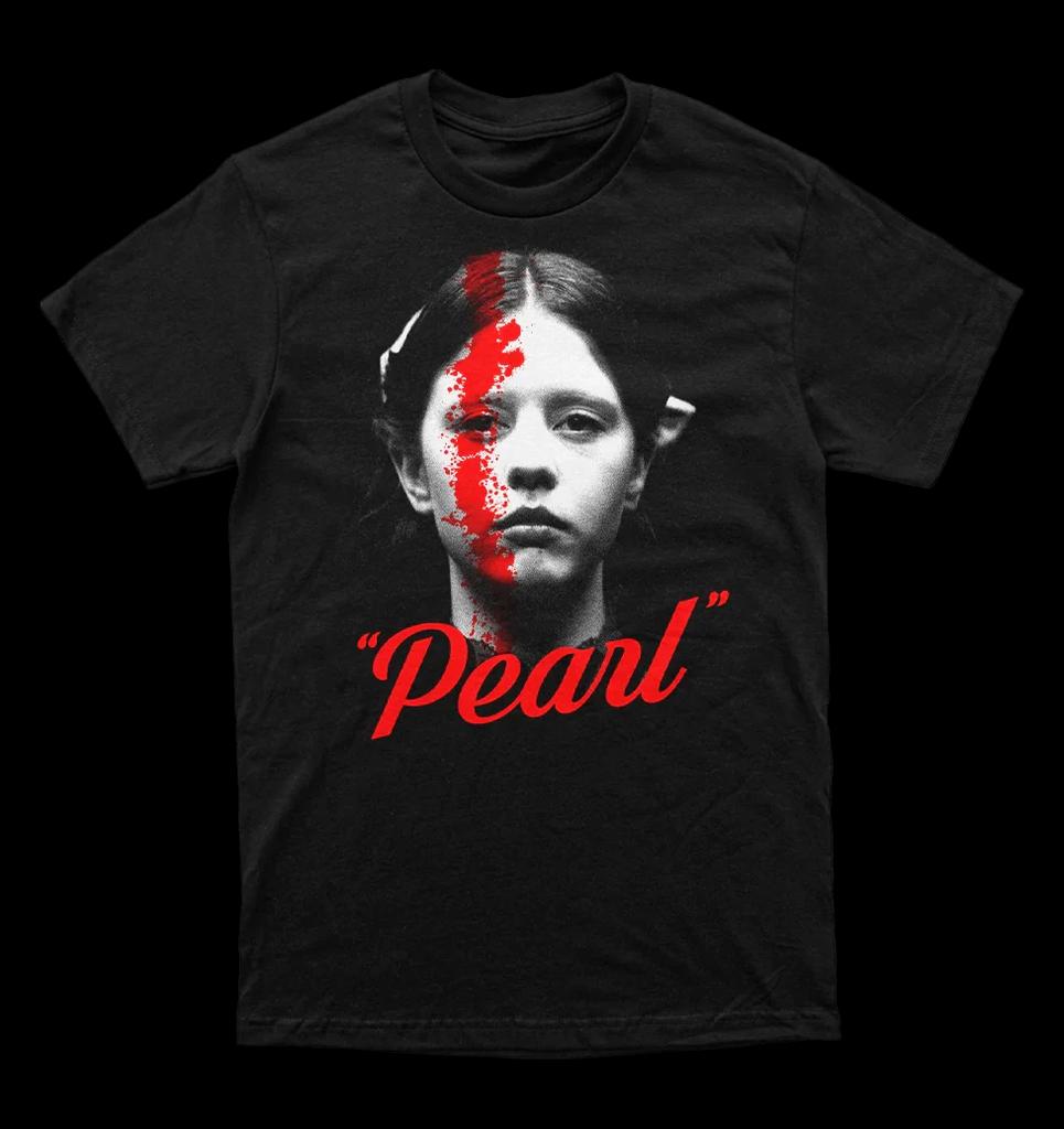 Horror Movie Poster Printed Short Sleeve Y2k Vintage Tshirt Casual Loose Top Printed Cotton Streetwear Fan Gift Unisex