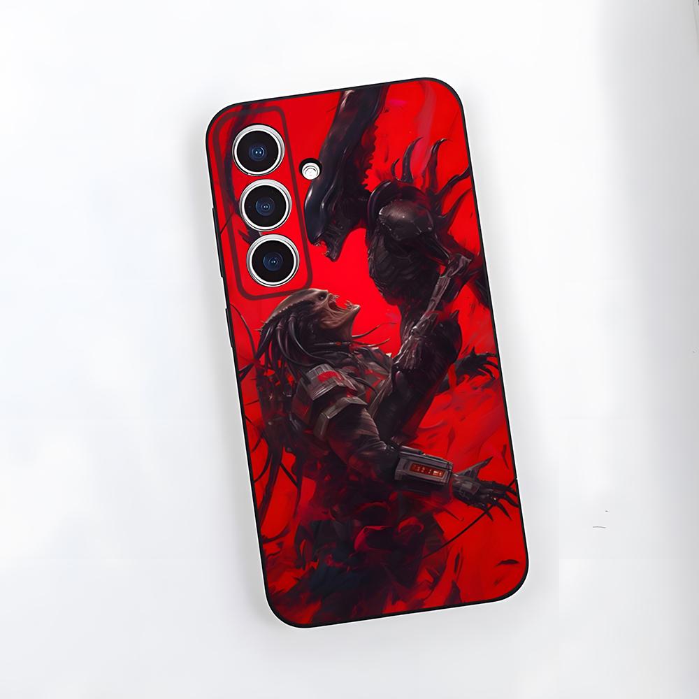 

Чехол для телефона Movie A-Alien Xenomorph для Samsung S26 S25 Plus S20 S20 Plus S22 Ultra S23 FE S21 Plus S21 Ultra Мягкий чехол Samsung S26 Plus
