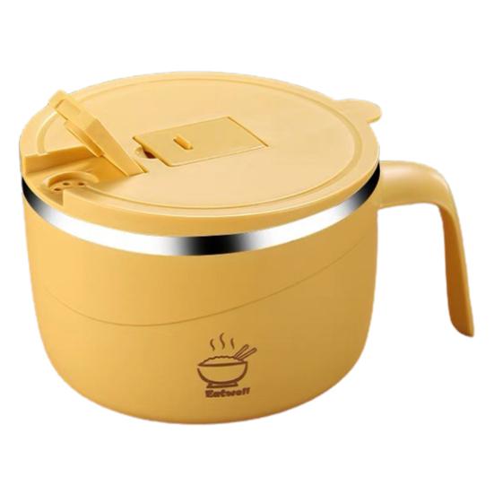 

Миска для лапши быстрого приготовления с крышкой, легкий, полезный и здоровый суп