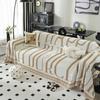 Chenille Sofa Throw Blanket Ins Style Sofa Cover with Tassel Four Season Couch Towel All-all-inclusive Dust Covers Blanekets