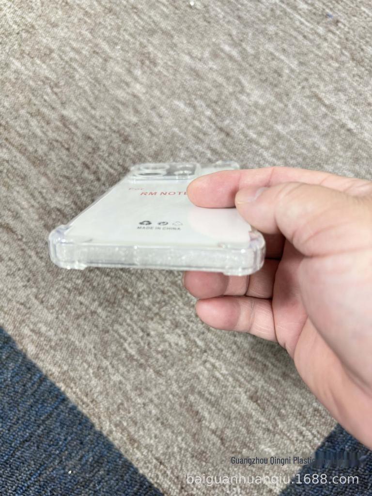 Redmi Note 13 Pro+ 5G Transparente stoßfeste Hülle mit All-Inclusive-TPU-Schale für Xiaomi 13