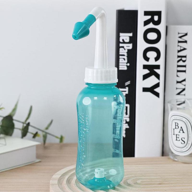 Nasal Wash Cleaner Spray Nasal Irrigator Neti Pot Rinse Nose Cleaner Avoid Sinusitis Rhinitis Treatment Health Care 300/500Ml