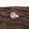 Pink Tourmaline Jewelry, 925 Solid Sterling Silver Gemstone Ring, Handmade Meditation Ring Jewelry, For Memorial Day