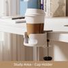 Drink Mount Universal Desktop Cup Holder Adjustable Rotating Rotating Cup Holder Arm Clamp Clip On Adjustable Cup Holder Desk