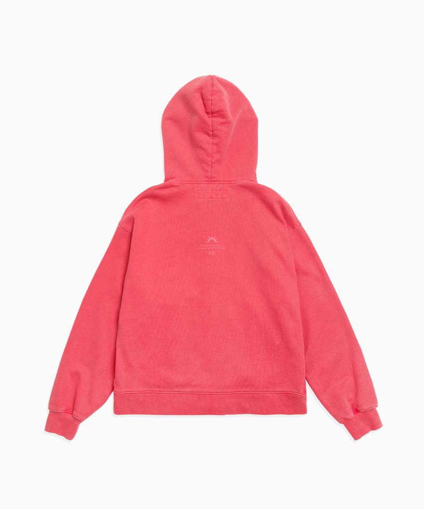 Hello Sunrise Hs Symbol Hoodie Zip Up_Vtg Pink