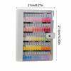 Nail Color Palette Magnetic Acrylic Color Card Book Nail Polish Glue Sample Display Tool Nail Wearing Style Sample Display Board
