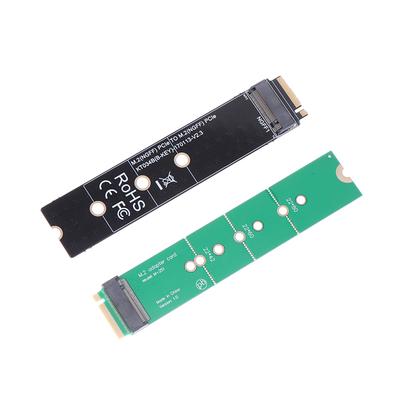 M.2 SATA/NVMe PCI-E protokolo SSD adapterio plokštė Plėtimosi kortelė B raktas/M raktas Sąsajos plėtimosi kortelė Auksinio piršto testavimo apsauginė kortelė