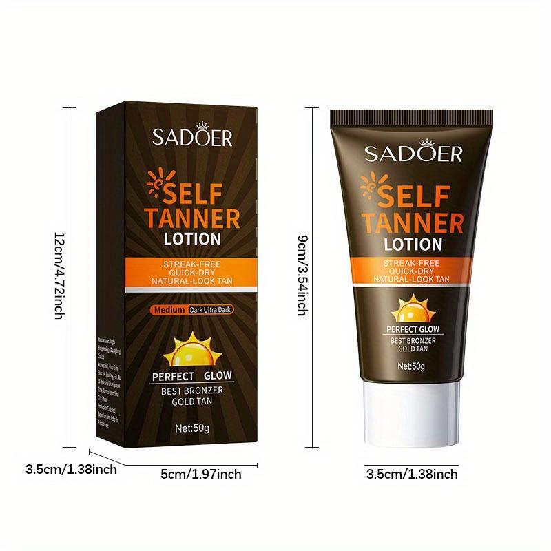 

Tanning Lotion 50g Natural Bronze Skin Deep Hydration Summer Beach Essential Tanning Body Lotion 1