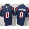 Vlastní vyšívaný fotbalový dres Tým New England Patriots Sportovní uniforma Pánské Fanoušci