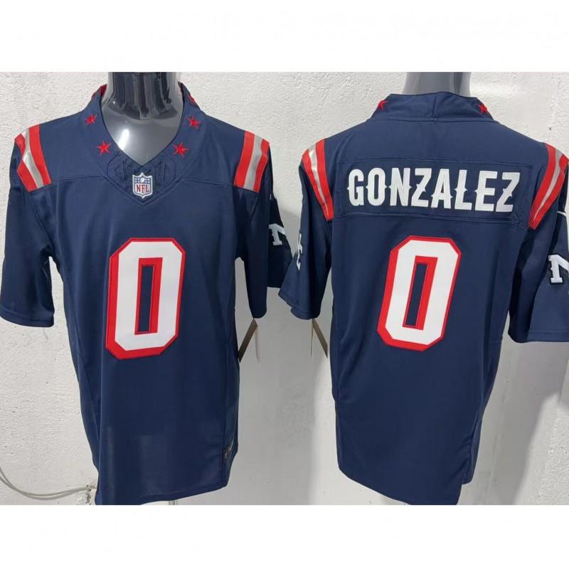 Vlastní vyšívaný fotbalový dres Tým New England Patriots Sportovní uniforma Pánské Fanoušci