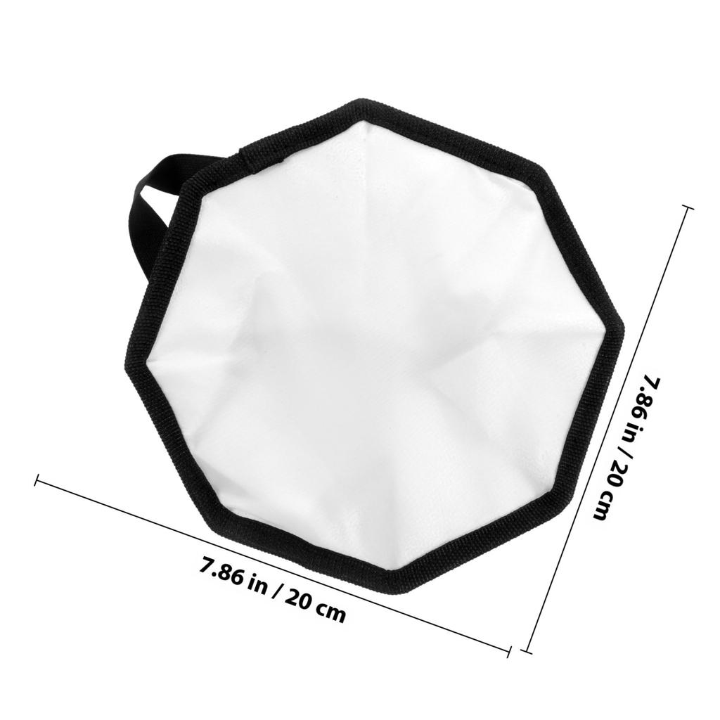 Professional Camera Photo Softbox Reflector Lighting Kit for Photography Video Recording Flash Diffuser Lamp Softbox with Sturdy