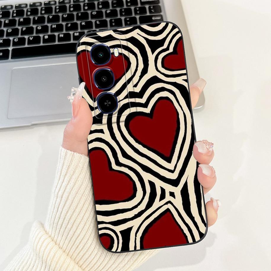 For Itel City 100 Case Luxury Sunset Marble Painted Soft Liquid Silicone Shockproof Cover For Itel City 100 2025 City100 4G Capa