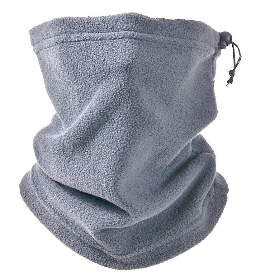 Зимний шарф-труба из поларфлиса, согревающий уши, для езды на велосипеде, рыбалки, катания на коньках, бега, спортивный шарф, регулируемый воротник
