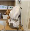 Korean-Style Cute Casual Backpack: Niche Design, Large Capacity, Fashionable Summer Schoolbag