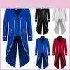 Elegant Steampunk Long Tailcoat Tuxedo For Halloween