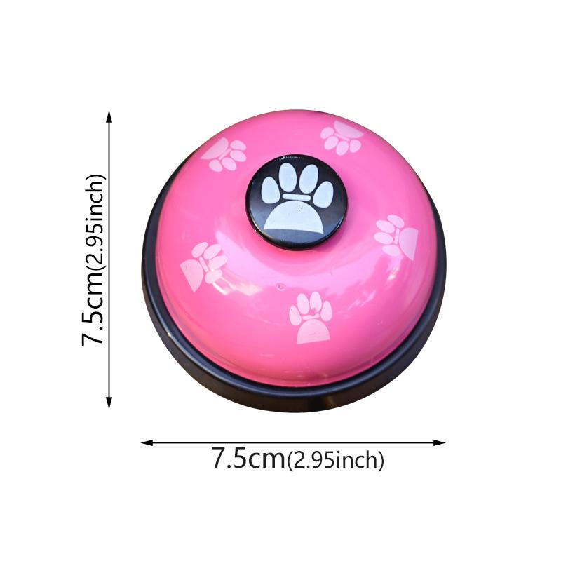 Interactive Dog Training Bell Toy, Battery Free, Pet Calling and Rewards Dog Toys for Puppy Pet Call Puppy Accessories Pet Toys