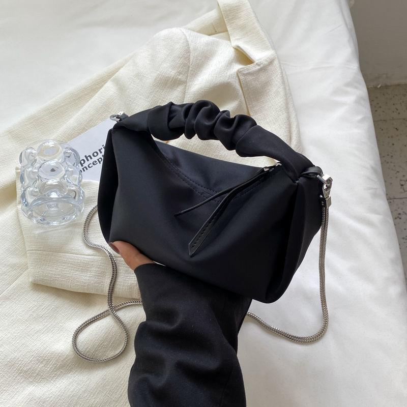 Korean Niche Internet Celebrity Leisure New Popular Chain Bag Simple Casual Portable Messenger Small Square Bag