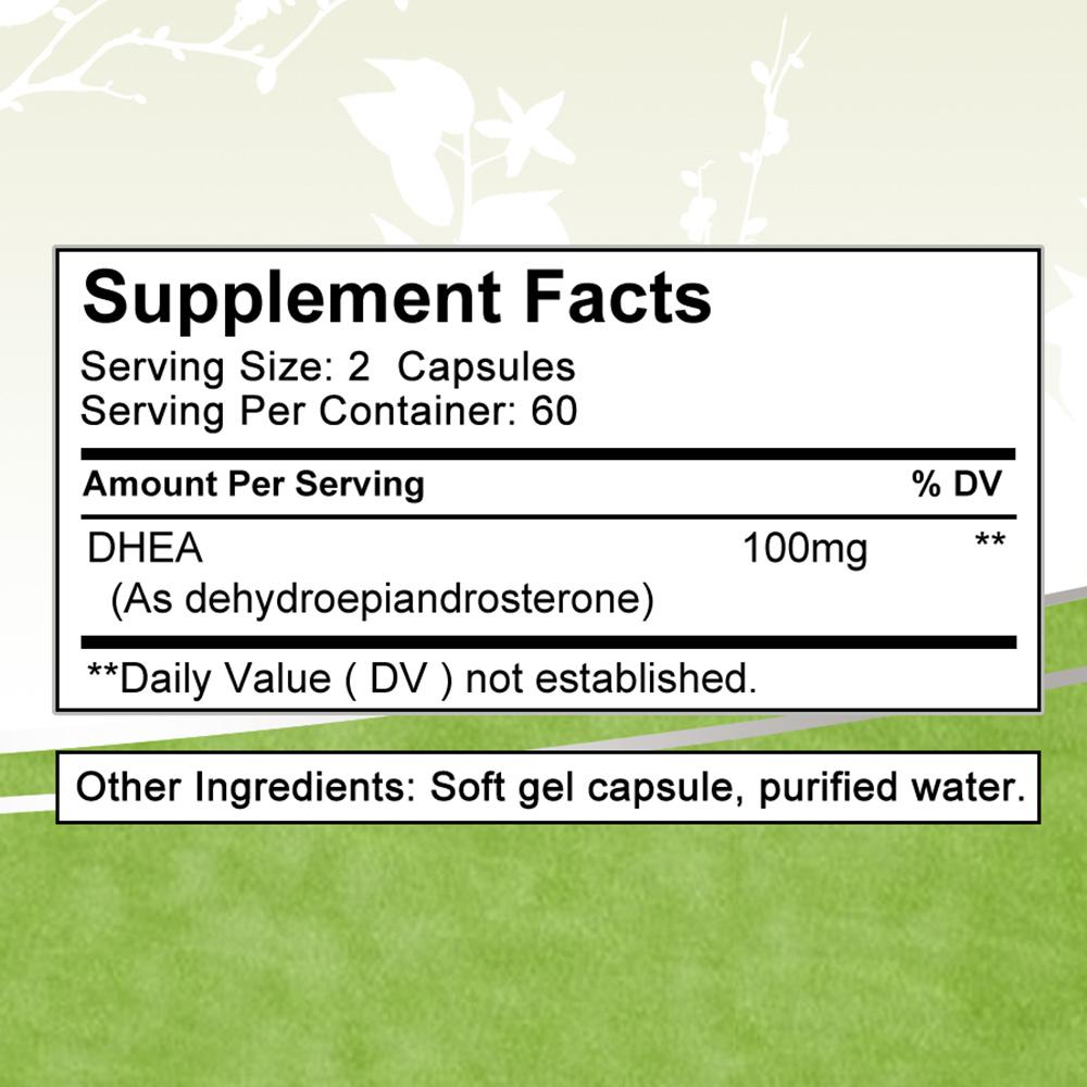 Hormone supplement to support hormonal balance in men and women and boost immunity 120 capsule.