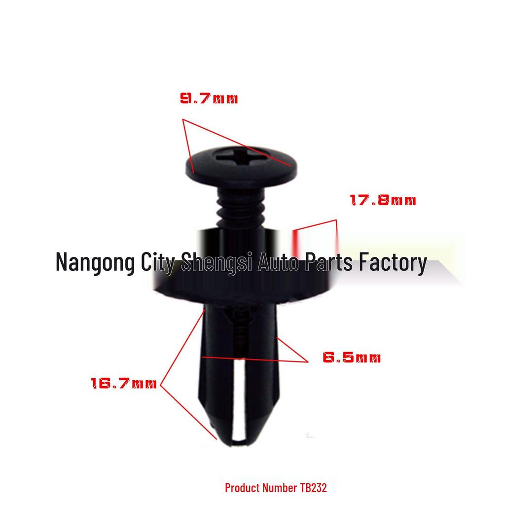 Peugeot Interior Trim Positioning Clips - 8.1mm Universal Snap Buckles