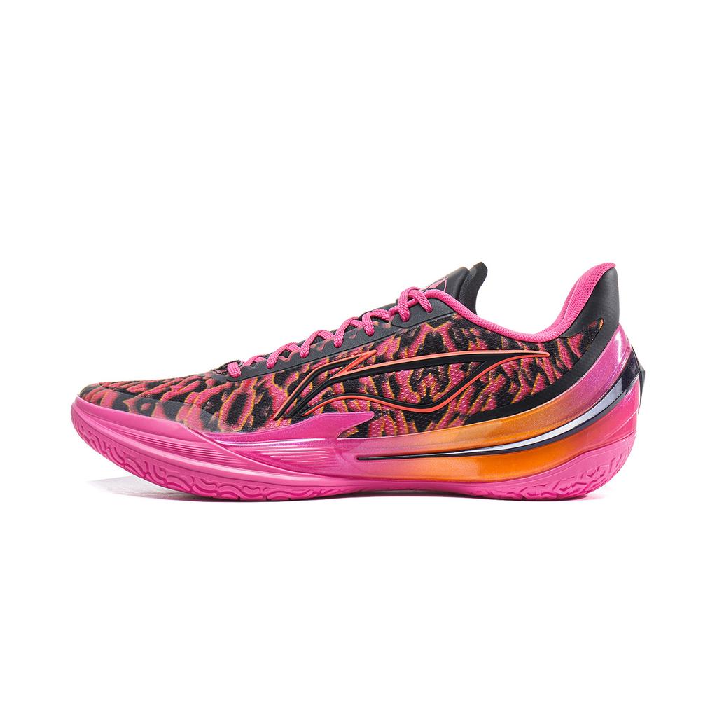 New LINING Blade 5 V2 Basketball Shoes Men's Low top Rose Red ABAV059-13