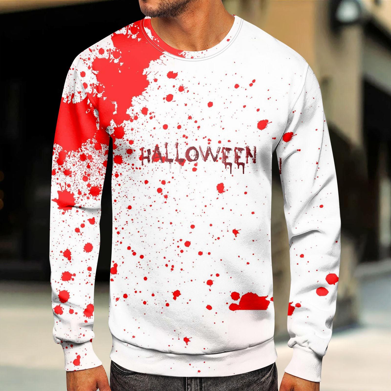 

Мужская толстовка с принтом на открытом воздухе, свободная с длинными рукавами и этническим принтом L